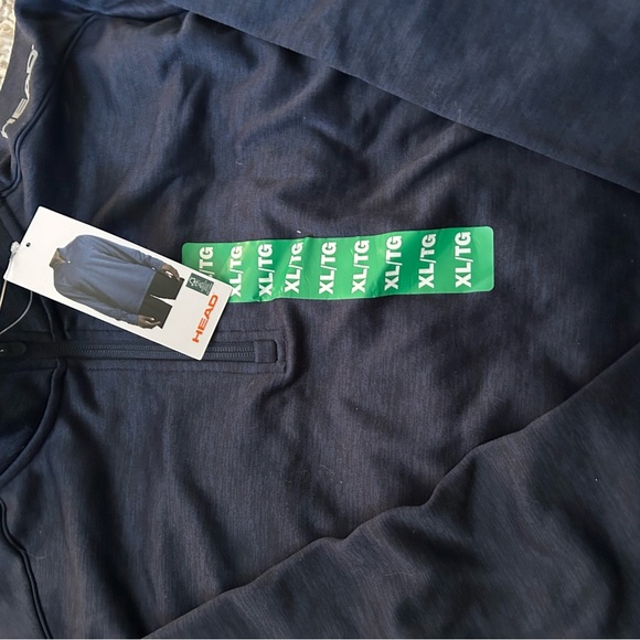 [XL] Head NWT Men's Navy Blue Sweater - Picture 2 of 5